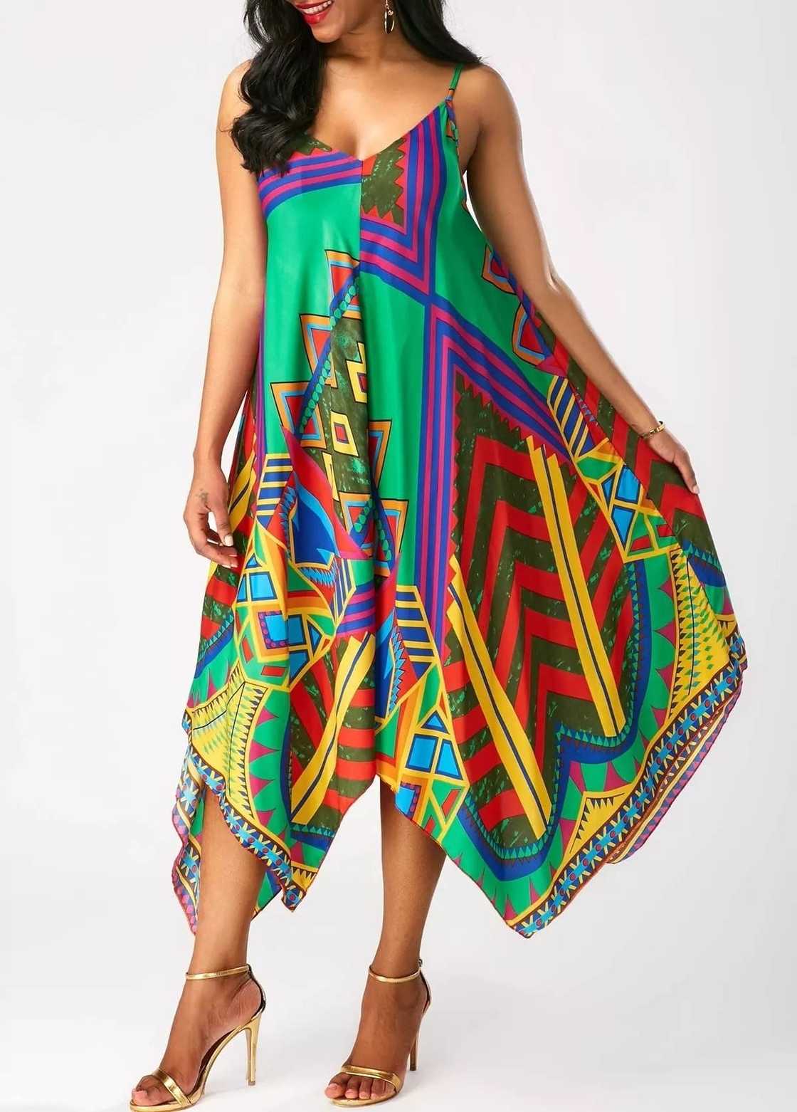 polished cotton dresses, polished cotton dress styles, polish cotton styles in ghana