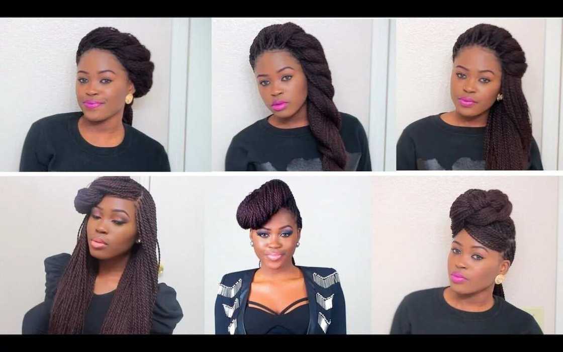 Types of braids in Ghana and how to do them