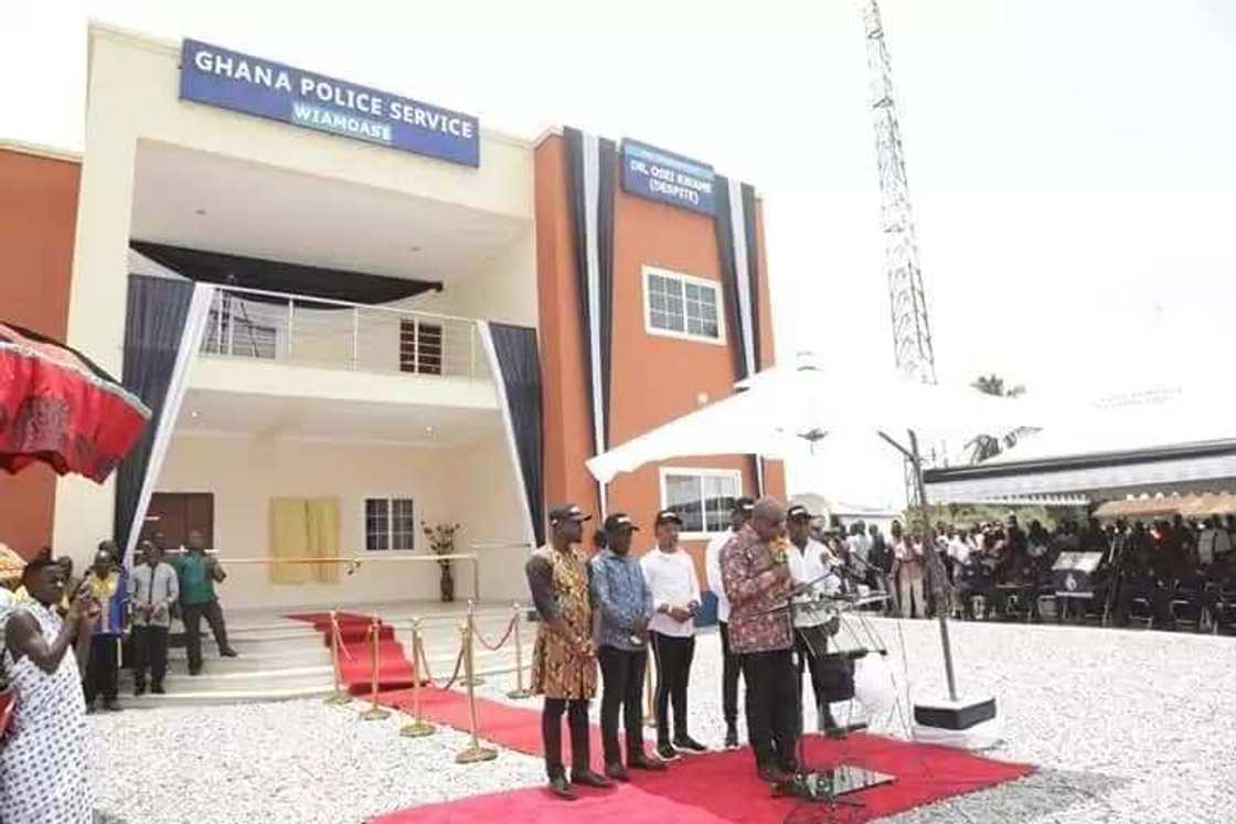 Despite builds ultra-modern Police Station in his hometown