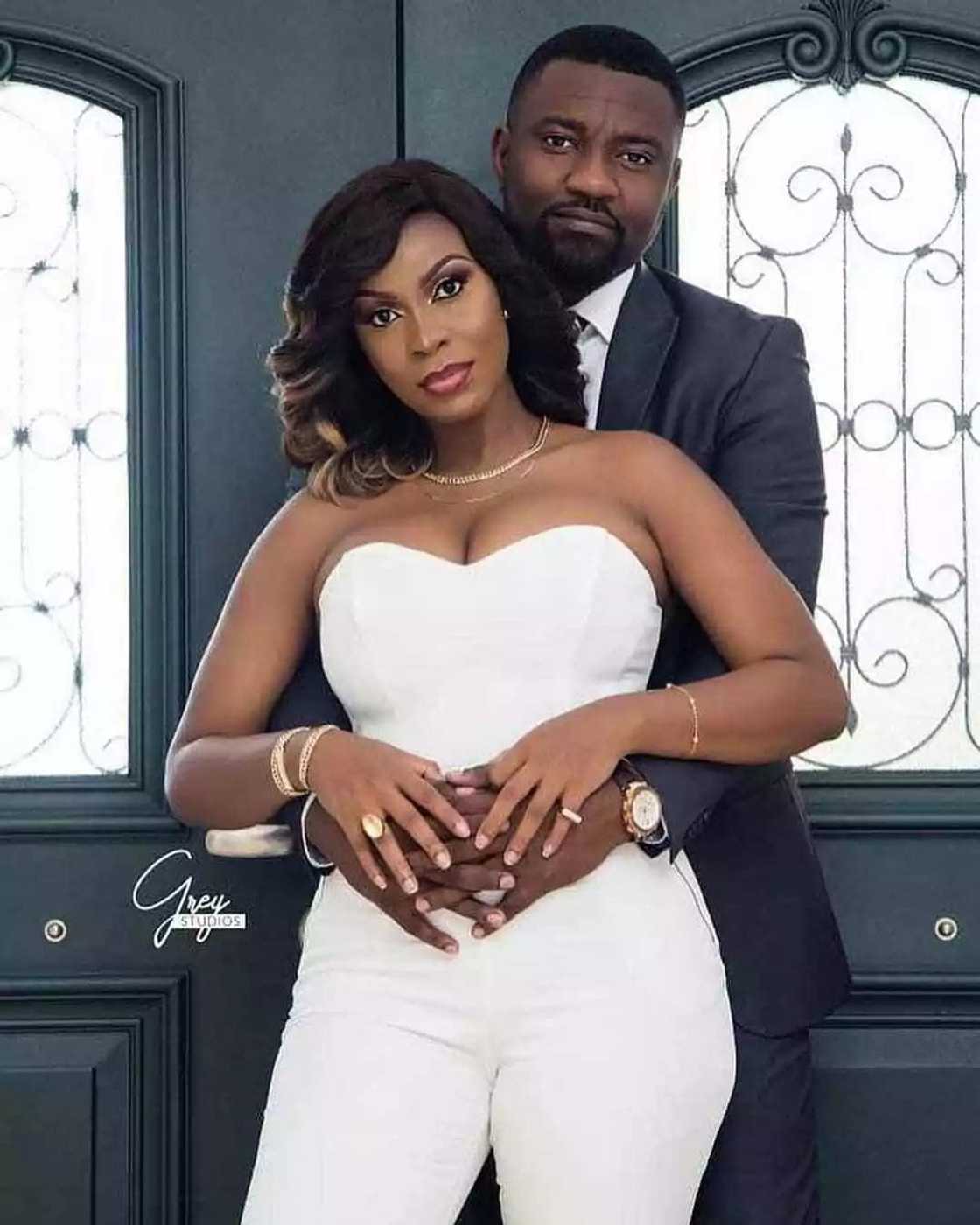 Photos of John Dumelo's reported angry and heartbroken ex-girlfriend