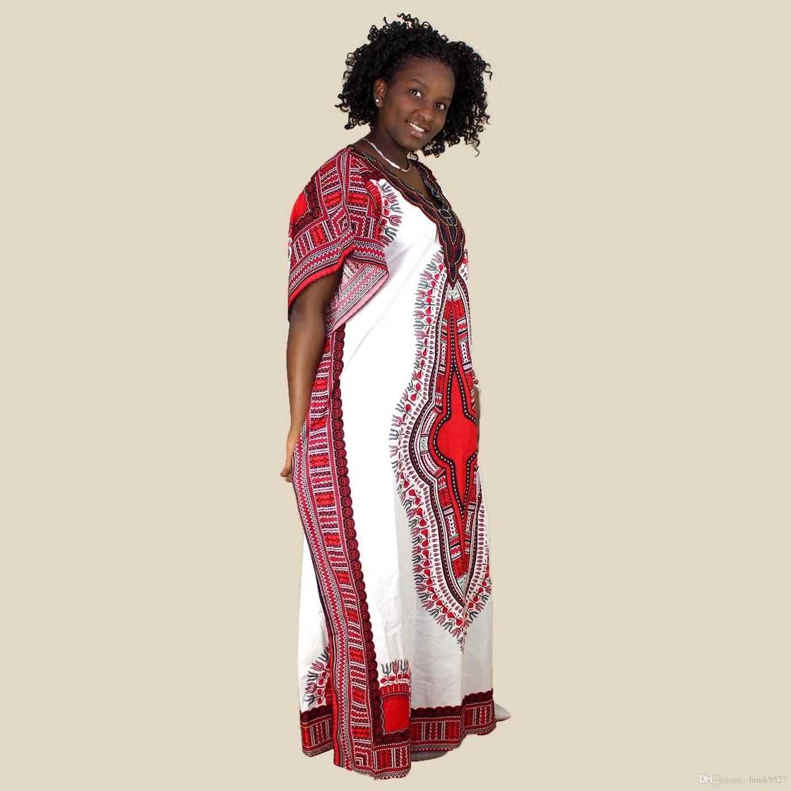 Modern dashiki dress styles - YEN.COM.GH