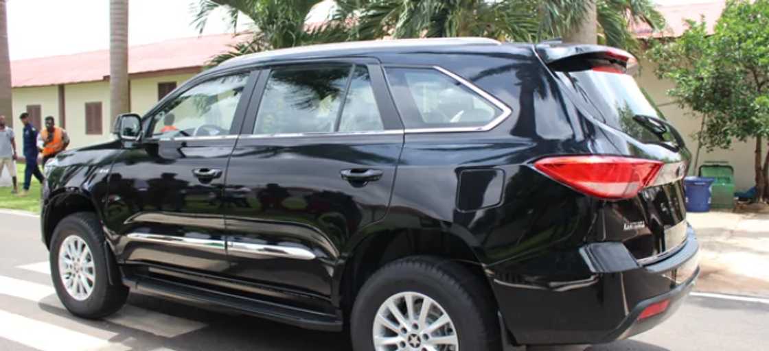 Photos of the cars that the Asantehene rides in