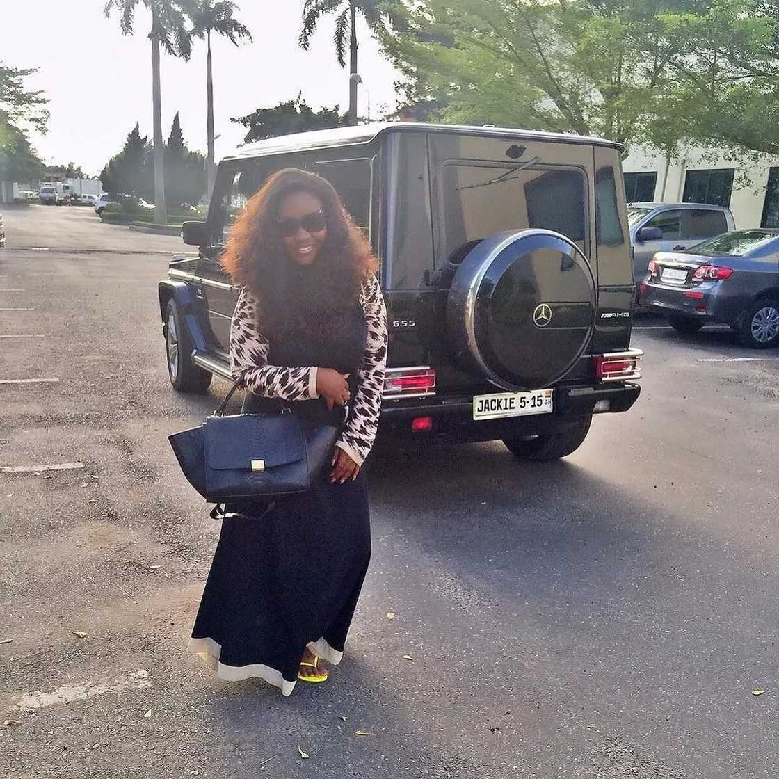 Here are photos of Jackie Appiah's cars, house