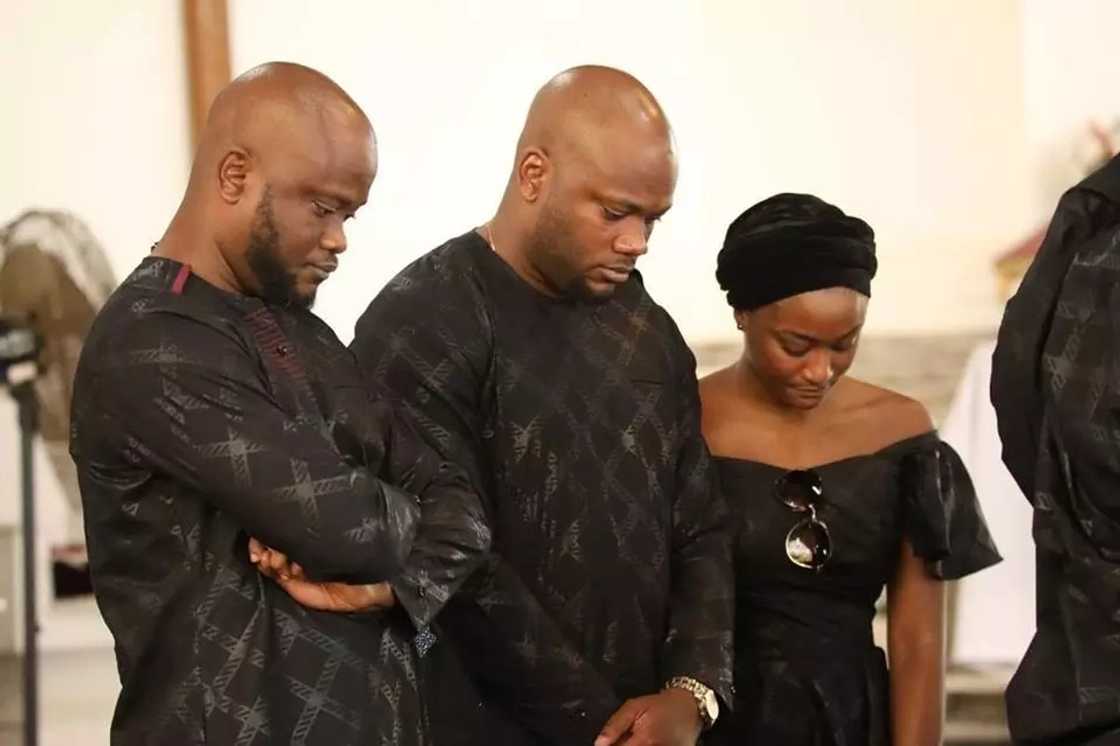 All the heartbreaking photos from actor, Kofi Bucknor’s funeral