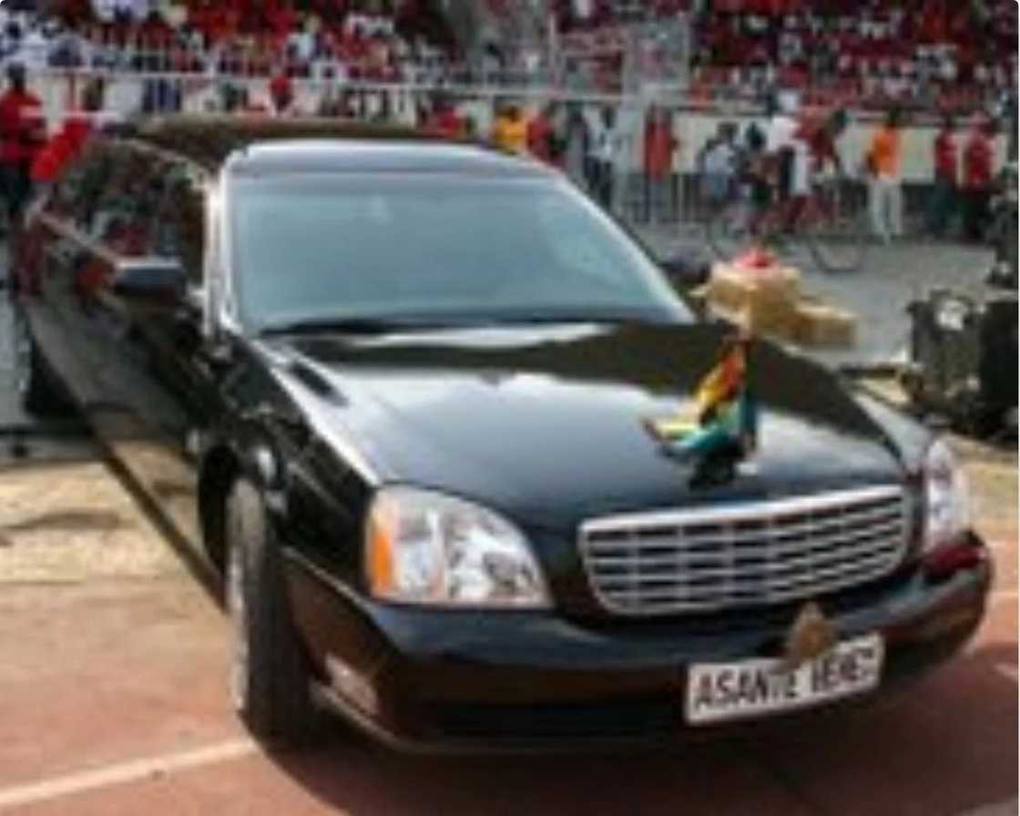 Photos of the cars that the Asantehene rides in Photos of the cars that the Asantehene rides in
