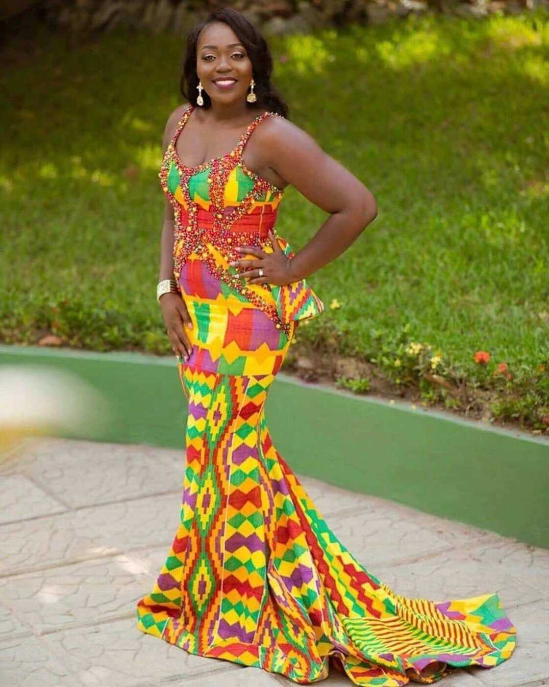 kente kaba styles, kente styles kaba, ghana kente kaba styles