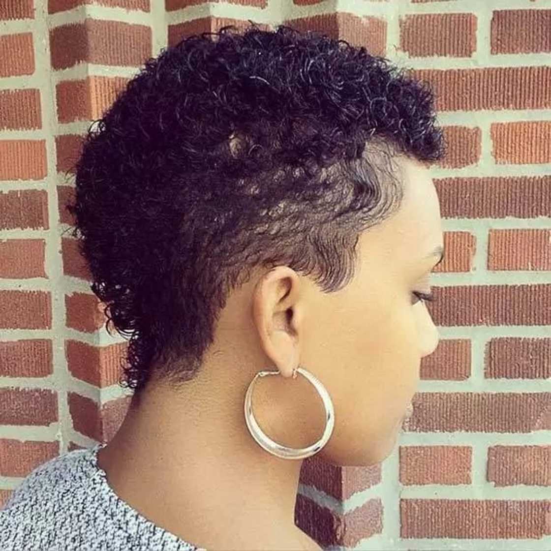 how to style short natural african hair at home, short natural hair photos, very short natural hairstyles