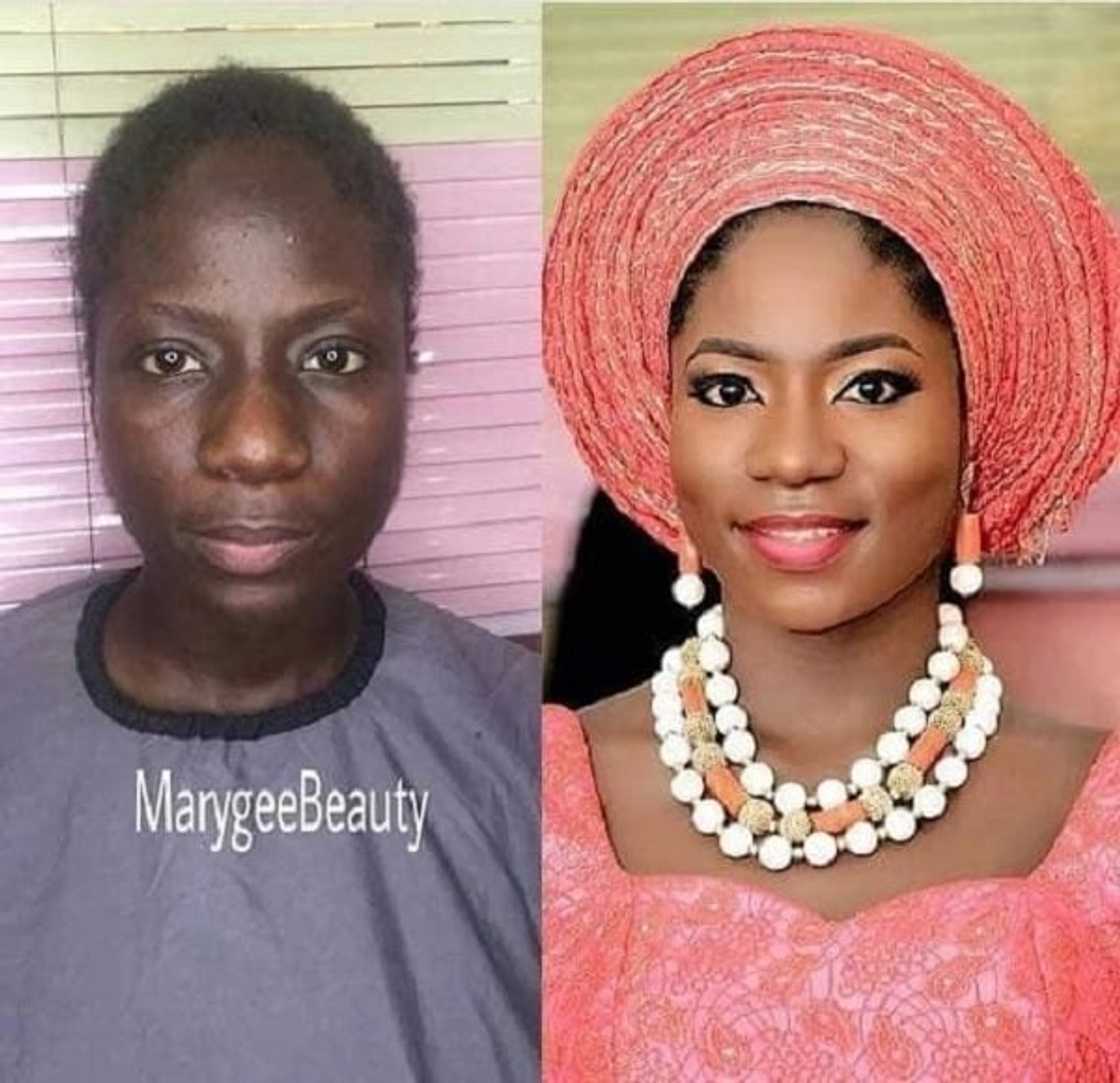 Photos of beautiful makeup transformation fsacinate social media users