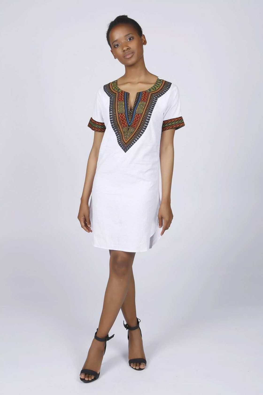 polished cotton dresses, polished cotton dress styles, polish cotton styles in ghana