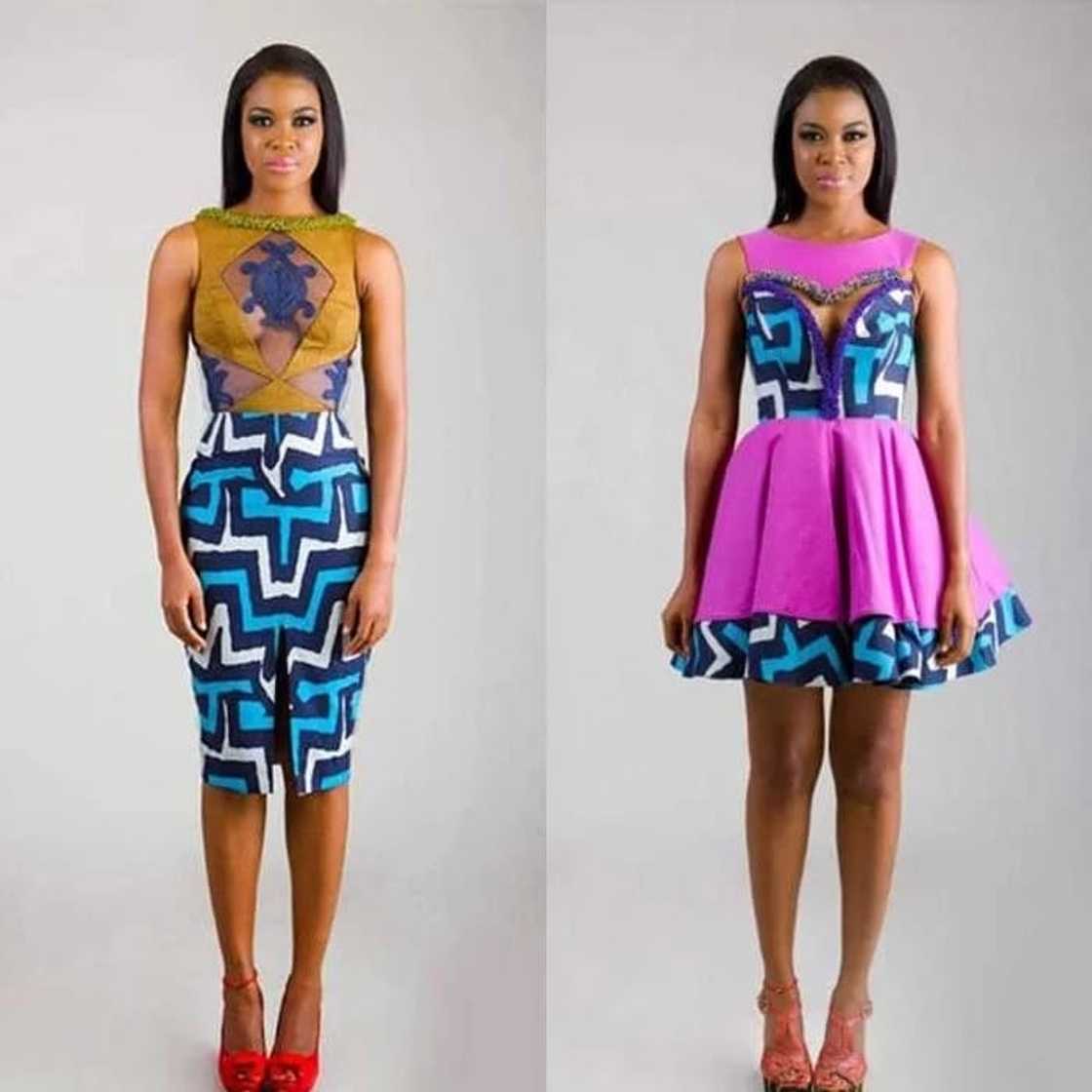 Ankara design for skirt and blouse