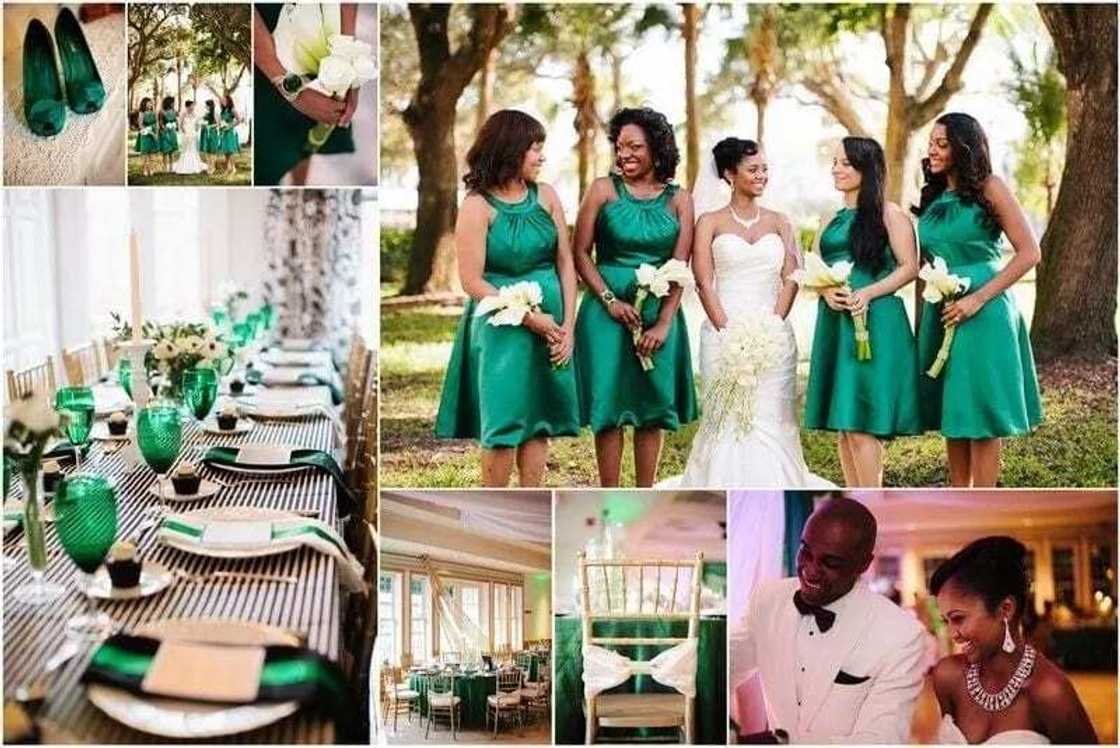 Perfect wedding colours combinations in Ghana Perfect wedding colours combinations in Ghana