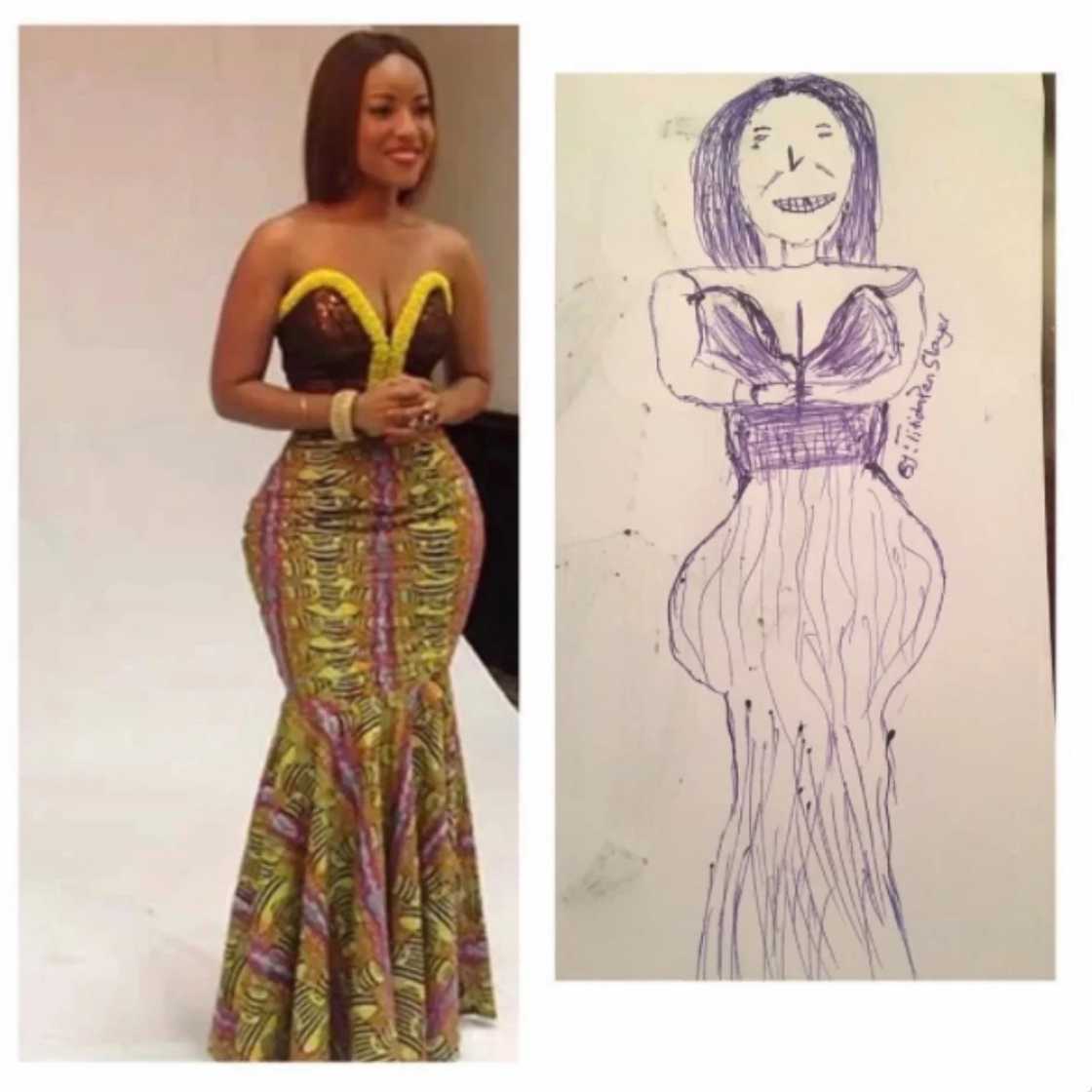 Pen artist draws hilarious pictures of celebrities on paper Pen artist draws hilarious pictures of celebrities on paper