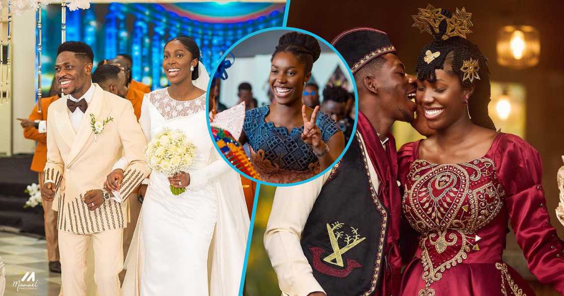 Moses Bliss, Marie Wiseborn, Ghanaian man, marriage, husband, wedding, West Africa. Moses Bliss, Marie Wiseborn, Ghanaian man, marriage, husband, wedding, West Africa.