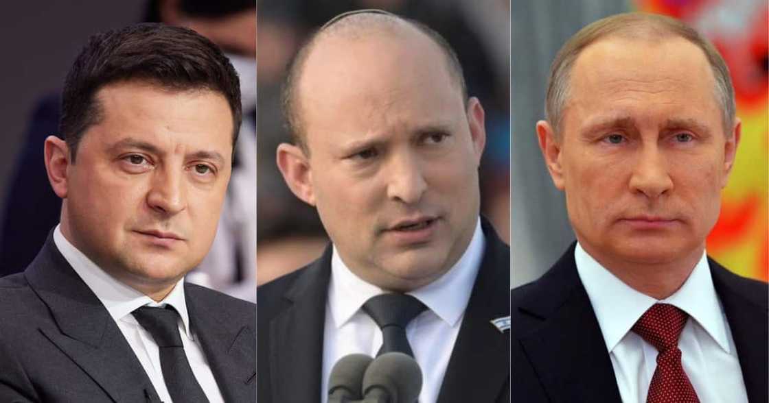 Ukraine, Russia, Israel, Vladimir Putin, Volodymyr Zelenskiy, Naftali Bennett Ukraine, Russia, Israel, Vladimir Putin, Volodymyr Zelenskiy, Naftali Bennett