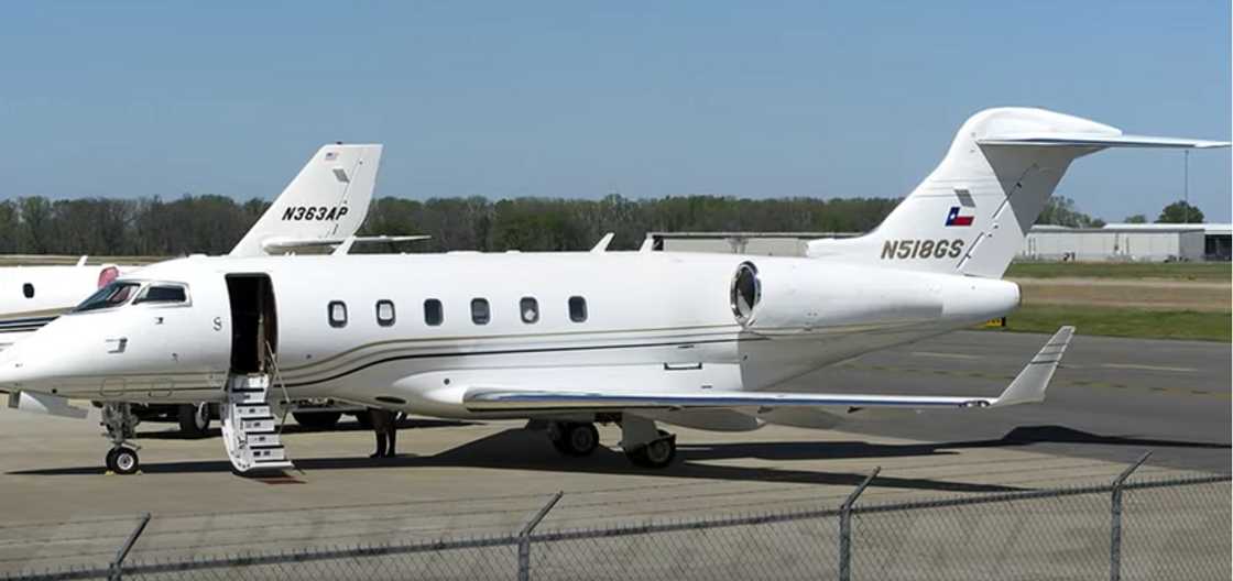 George Strait's jet