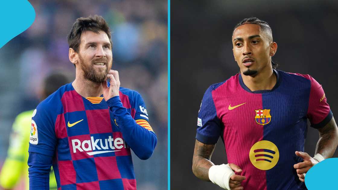 Raphinha matched Lionel Messi's Champions League record as Barcelona beat Borussia Dortmund in the quarter-final first leg. Raphinha matched Lionel Messi's Champions League record as Barcelona beat Borussia Dortmund in the quarter-final first leg.