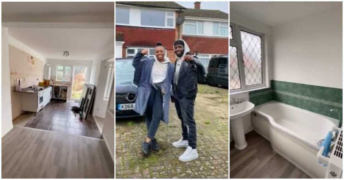 Couple buys first home at auction Couple buys first home at auction