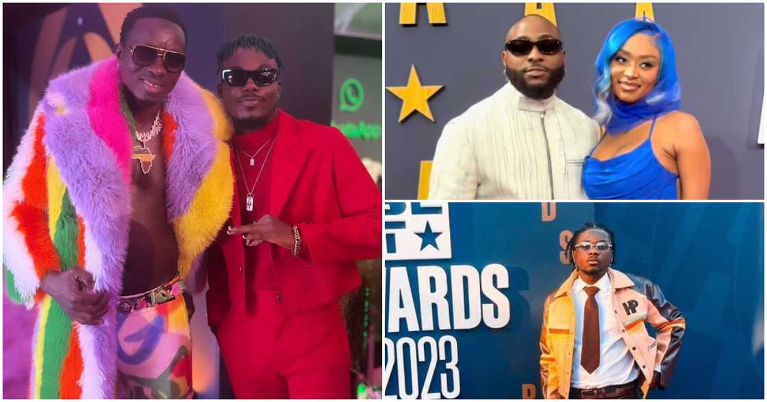 Michael Blackson, Camidoh, Davido, Sonyae and Kuami Eugene