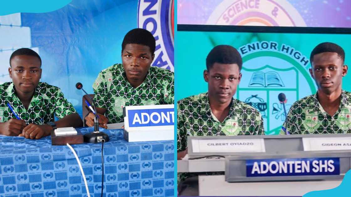 Adonten Senior High School students Adonten Senior High School students