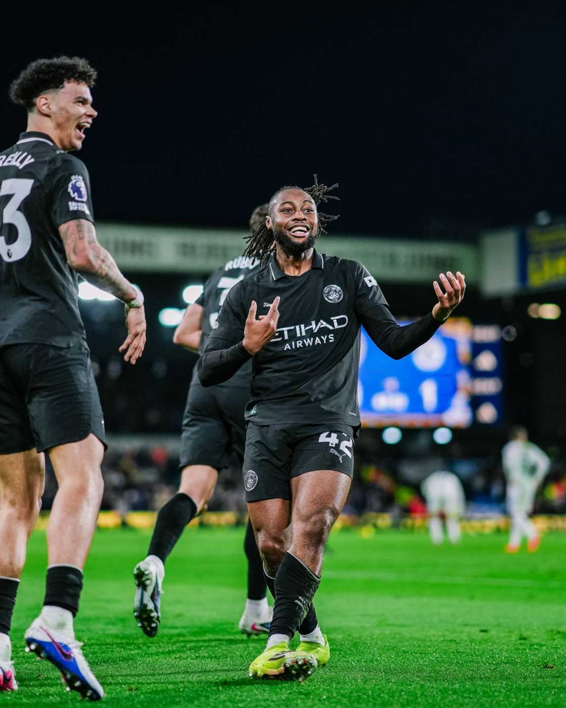 Antoine Semenyo stats for City, Antoine Semenyo Premier League form, Antoine Semenyo Man City career, Antoine Semenyo salary at Man City, Antoine Semenyo wages, Antoine Semenyo football career