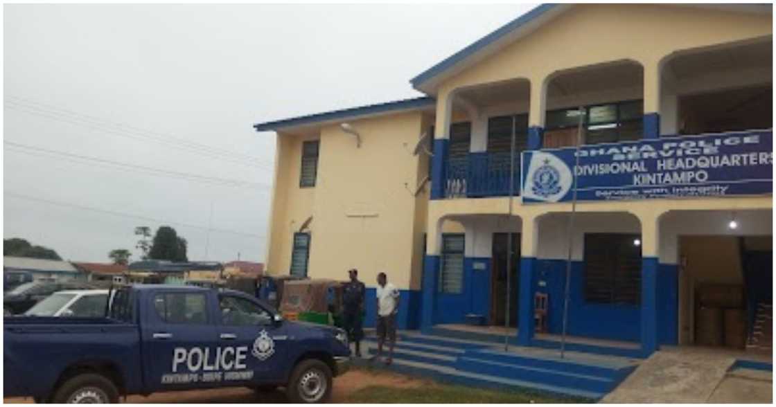 The Kintampo Police Station today The Kintampo Police Station today