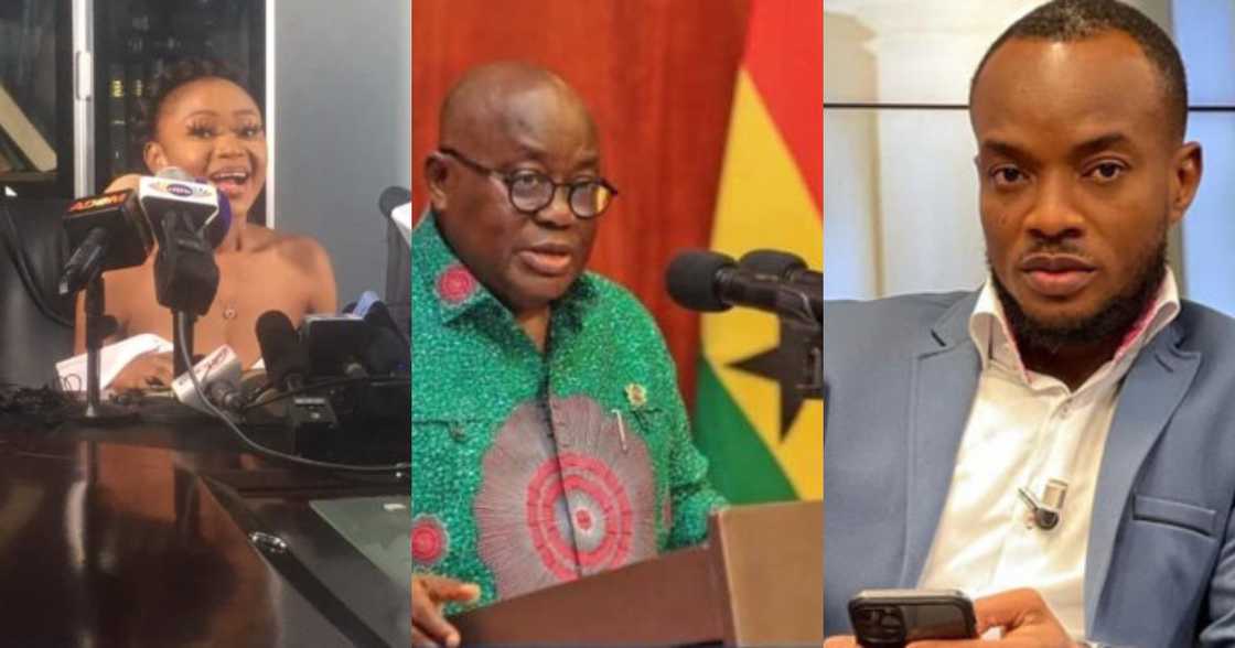 Journalist wants Prez. Akufo-Addo to explain role in Akuapem Poloo's case. Ghanaians react Journalist wants Prez. Akufo-Addo to explain role in Akuapem Poloo's case. Ghanaians react