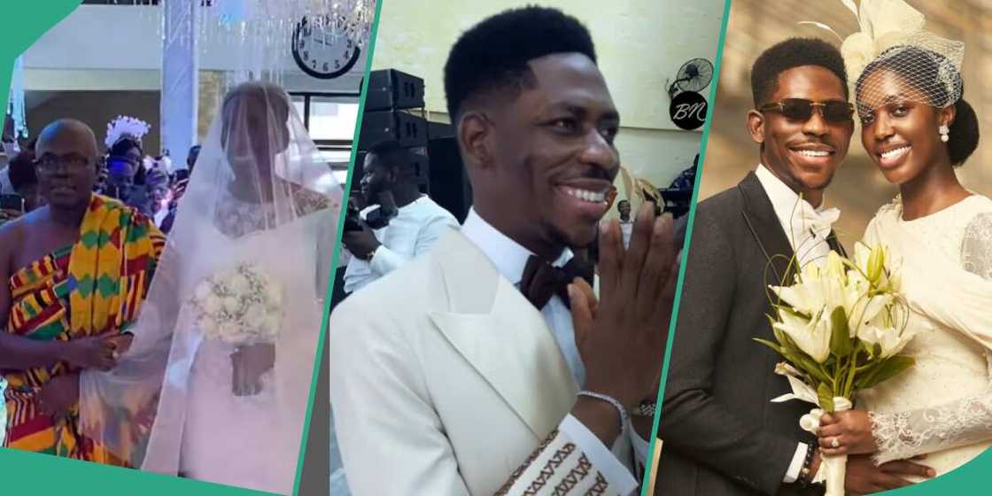 Moses Bliss’ wife walks down the aisle Moses Bliss’ wife walks down the aisle