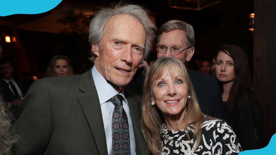 Clint Eastwood and Laurie Eastwood seen at Warner Bros. Pictures World Premiere of 'The Mule'. Clint Eastwood and Laurie Eastwood seen at Warner Bros. Pictures World Premiere of 'The Mule'.