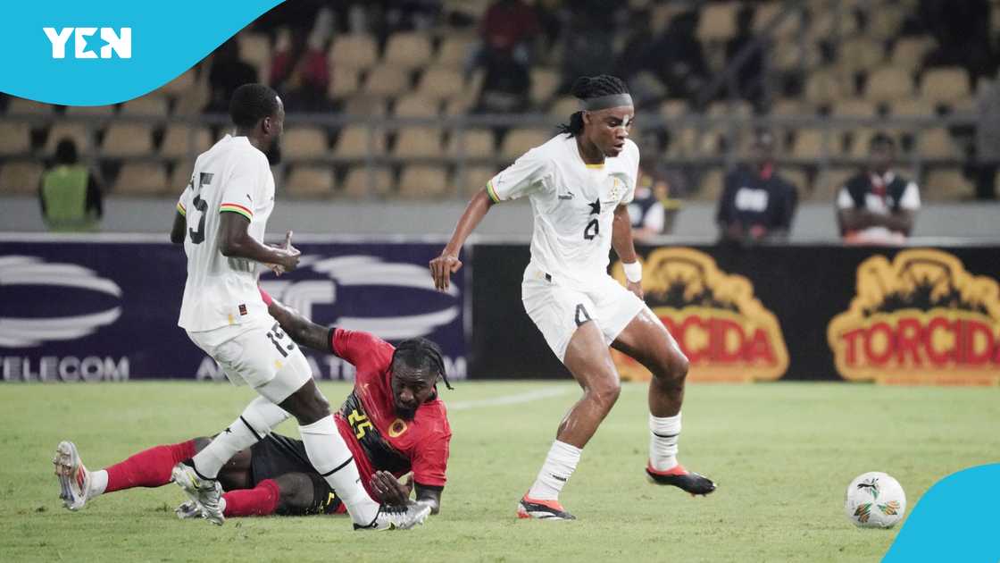 Razak Simpson could play alongside Alexander Djiku in Ghana's World Cup qualifier against Chad and Madagsacar.. Razak Simpson could play alongside Alexander Djiku in Ghana's World Cup qualifier against Chad and Madagsacar..