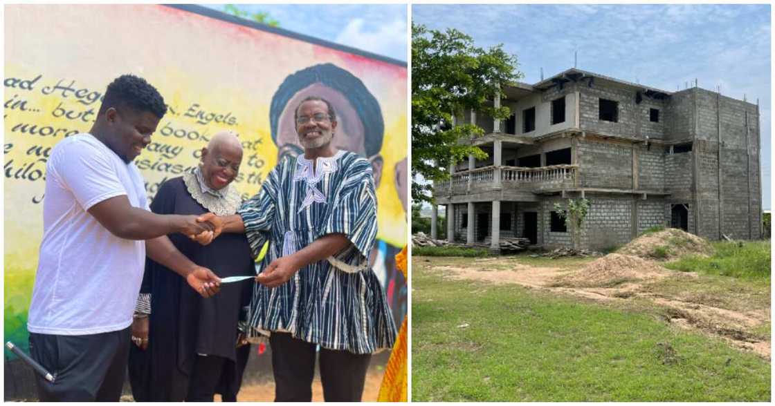 Most followed Ghanaian YouTuber donates $12,000 towards resource centre construction Most followed Ghanaian YouTuber donates $12,000 towards resource centre construction