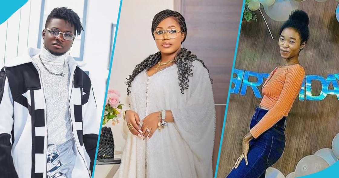 Kuami Eugene, Mzbel and Mary in photos