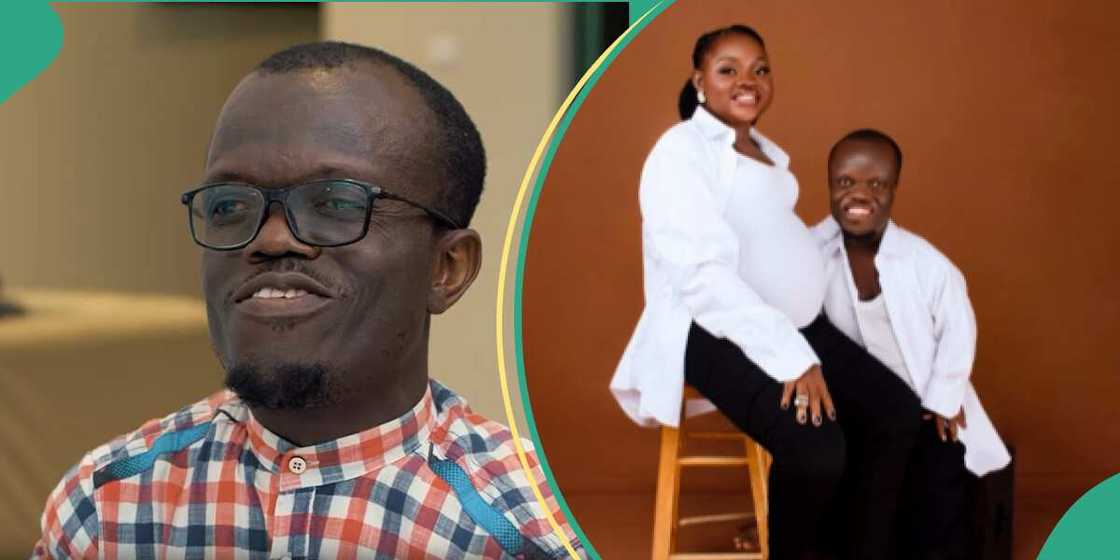 Small-sized actor Nkubi and wife welcome first child. Small-sized actor Nkubi and wife welcome first child.