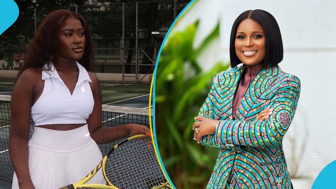 Fella Makafui, Berla Mundi, Sports, Tennis, Ghana Celebrities Fella Makafui, Berla Mundi, Sports, Tennis, Ghana Celebrities