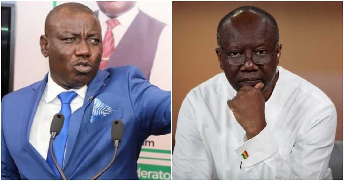 Isaac Adongo has suggested that the finance minister Ken Ofori-Atta is a hyprocrite. Isaac Adongo has suggested that the finance minister Ken Ofori-Atta is a hyprocrite.