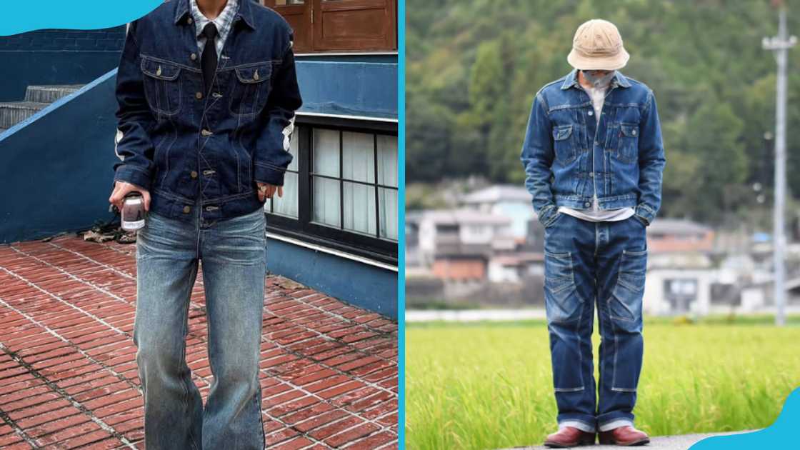 Denim on denim Denim on denim