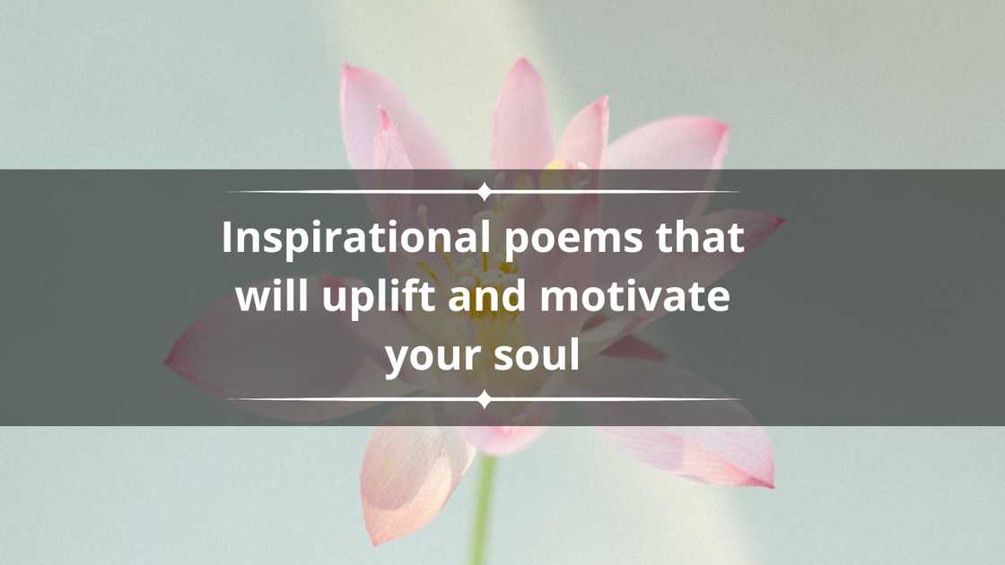 Inspirational poems