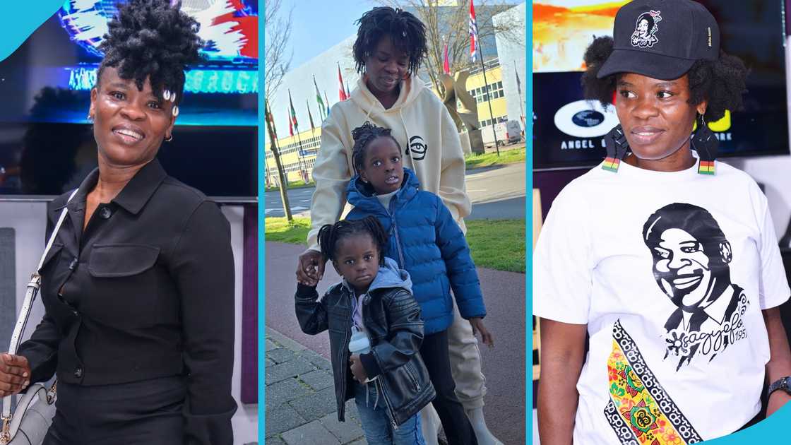 Ohemaa Woyeje, Ohemaa Woyeje's husband, Mr Owusu Kusi, Yas and Mas, Ohemaa Woyeje's daughters, Angel FM, Marriage anniversary Ohemaa Woyeje, Ohemaa Woyeje's husband, Mr Owusu Kusi, Yas and Mas, Ohemaa Woyeje's daughters, Angel FM, Marriage anniversary