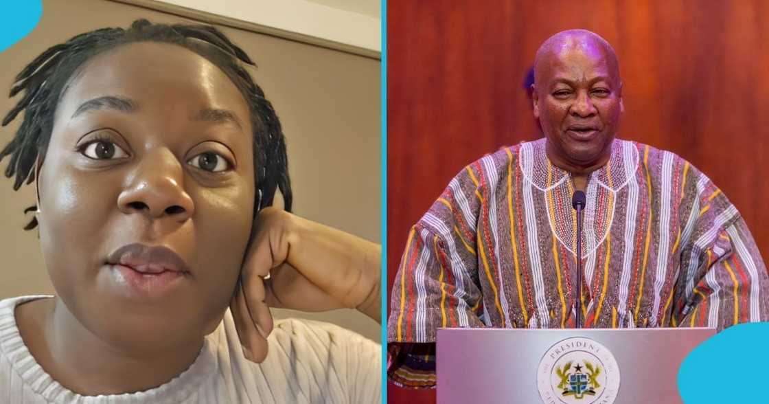 Ghanauan lady, UK-based nurse, Presidnet John Mahama, Bank of Ghana, British pound, Cedi