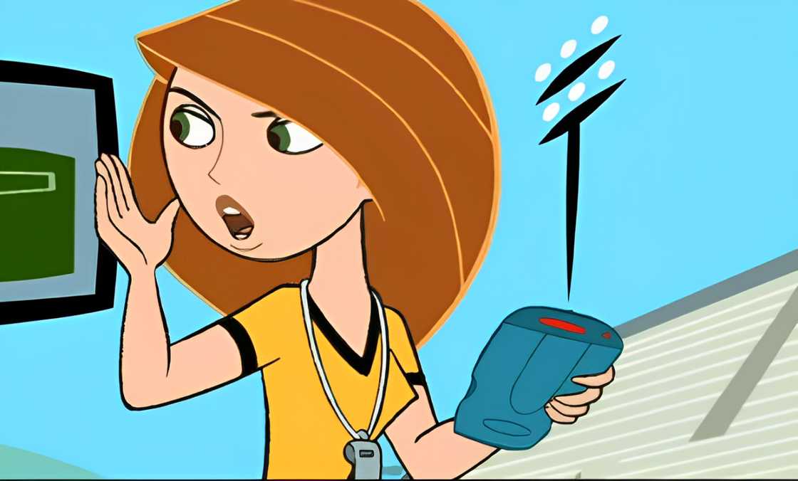 Kim Possible from the Disney show Kim Possible Kim Possible from the Disney show Kim Possible