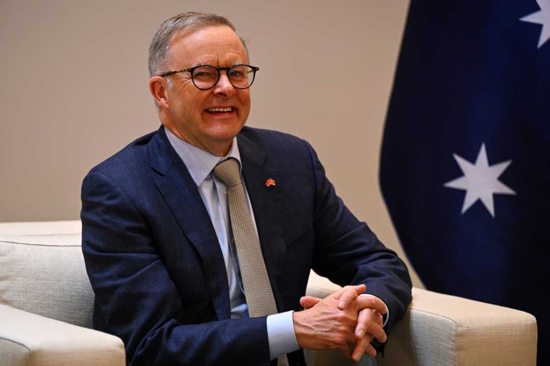 Macron and Albanese will focus on "restoring confidence" and issues including stability in the Pacfic and climate change, the Elysee said Macron and Albanese will focus on "restoring confidence" and issues including stability in the Pacfic and climate change, the Elysee said