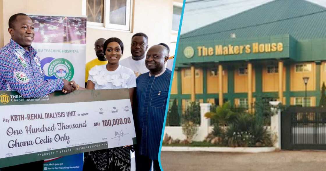 Photos from The Maker's House donation to Korle-Bu. Photos from The Maker's House donation to Korle-Bu.