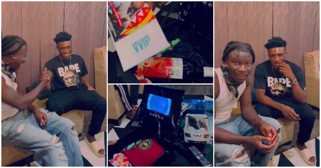 Stonebwoy and Mohammed Kudus Stonebwoy and Mohammed Kudus