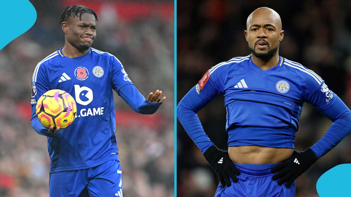 Jordan Ayew and Fatawu Issahaku will play in the English Championship next season after Leicester City suffered relegation from the Premier League. Jordan Ayew and Fatawu Issahaku will play in the English Championship next season after Leicester City suffered relegation from the Premier League.