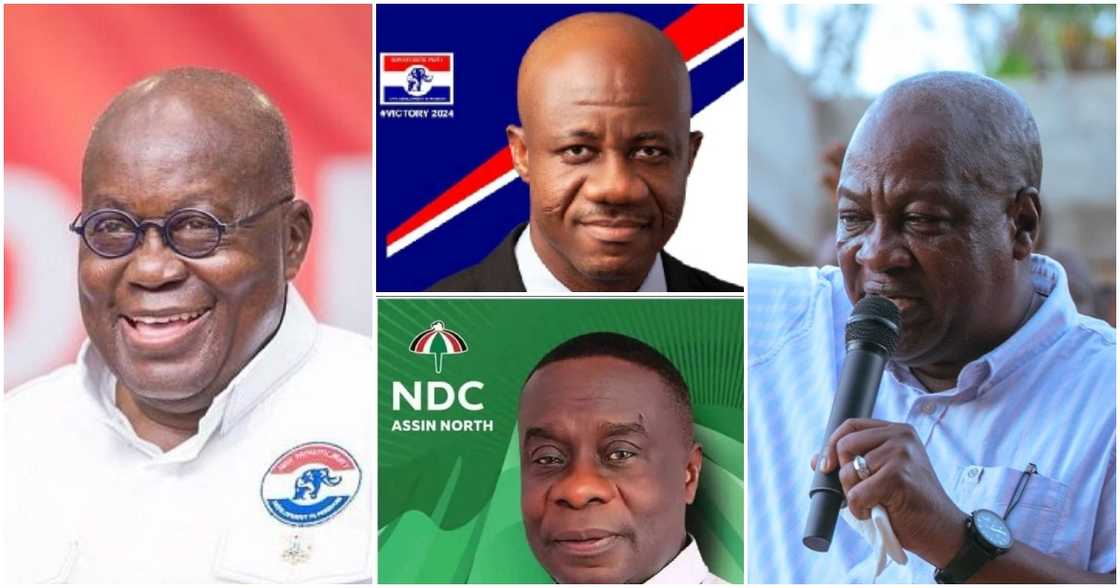 Nana Akufo-Addo and John Dramanai Mahama have been campaigning in the Assin North constituency. Nana Akufo-Addo and John Dramanai Mahama have been campaigning in the Assin North constituency.