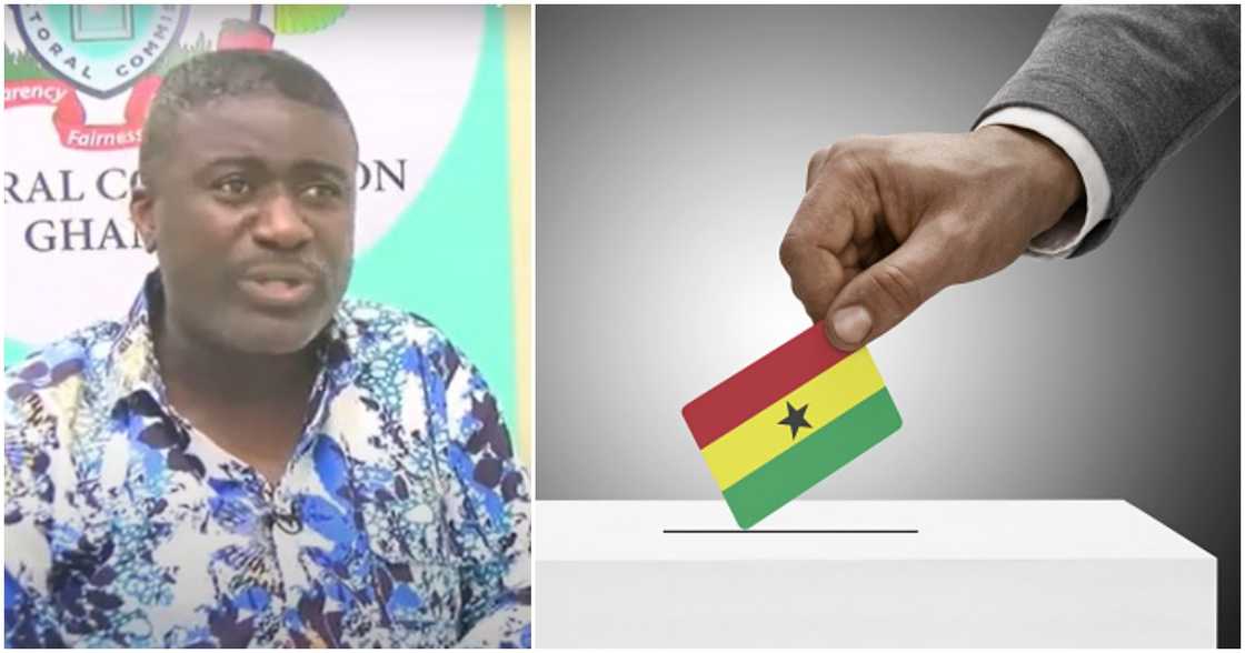 Bossman Asare has said the EC will never back down on its decision to use the Ghana Card as the only document for registration into the voters' register. Bossman Asare has said the EC will never back down on its decision to use the Ghana Card as the only document for registration into the voters' register.