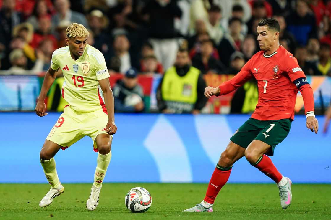 Lamine Yamal, Barcelona, Nations League, Cristiano Ronaldo, Lamine Yamal vs Ronaldo Lamine Yamal, Barcelona, Nations League, Cristiano Ronaldo, Lamine Yamal vs Ronaldo