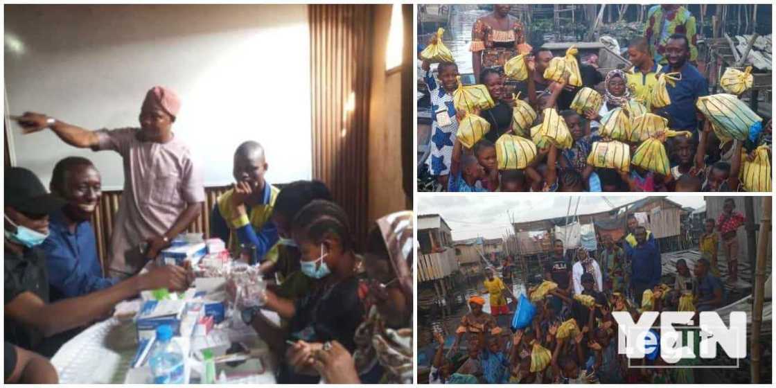 Man surprises 50 families in slum with food items and medical support Man surprises 50 families in slum with food items and medical support