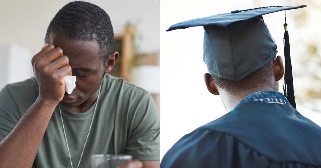 Ghanaian man narrates how unemployment has taken a toll on him Ghanaian man narrates how unemployment has taken a toll on him