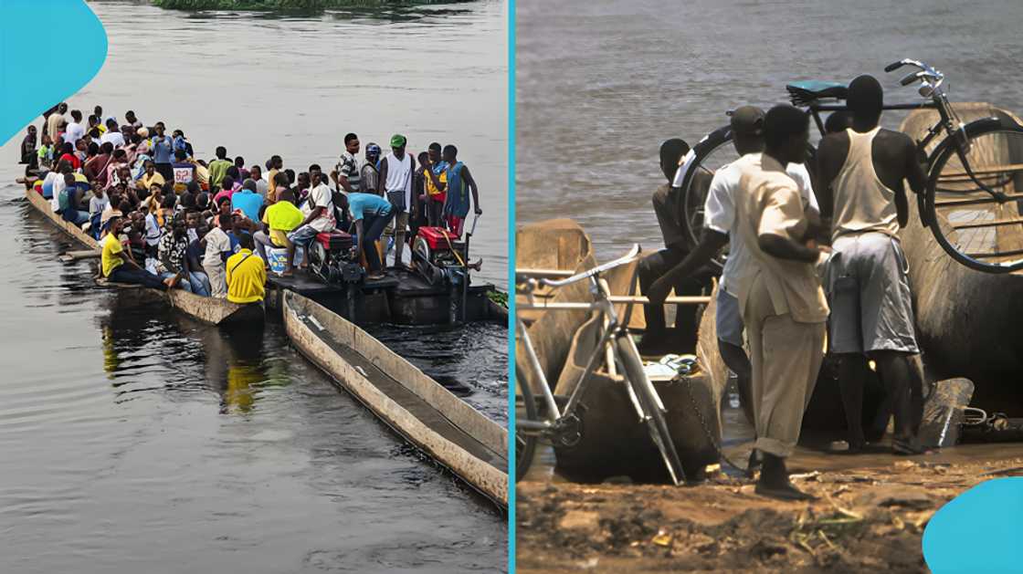 Boat, canoe, waterway transport, volta lake, river samre Boat, canoe, waterway transport, volta lake, river samre