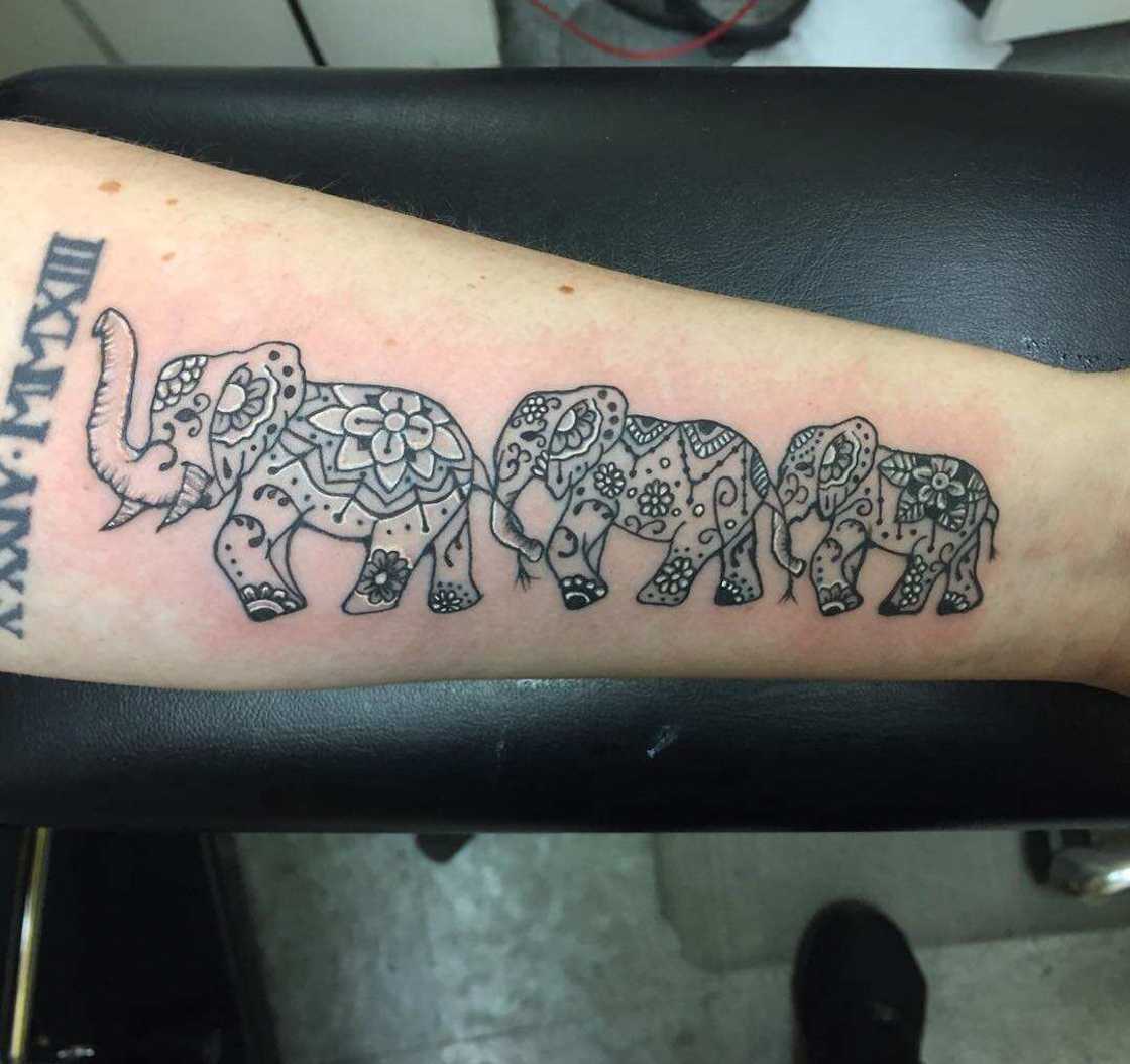 Elephant tattoo Elephant tattoo